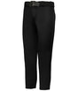 Augusta Sportswear LADIES SOFTBALL PANT WITH BELT LOOPS 605PBW BLACK S