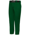 Augusta Sportswear LADIES SOFTBALL PANT WITH BELT LOOPS 605PBW FOREST (BA) S