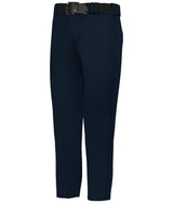 Augusta Sportswear LADIES SOFTBALL PANT WITH BELT LOOPS 605PBW NAVY (BA) S
