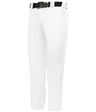 Augusta Sportswear LADIES SOFTBALL PANT WITH BELT LOOPS 605PBW WHITE S