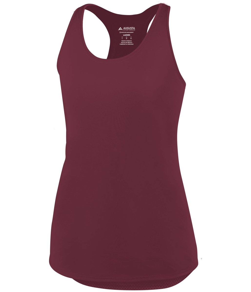 Augusta Sportswear Ladies Sojourner Tank 2434 MAROON S