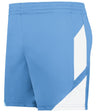 Augusta Sportswear Ladies Step - Back Modern Fit Basketball Shorts 1738 COLUMBIA BLUE/WHITE S