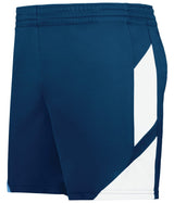 Augusta Sportswear Ladies Step - Back Modern Fit Basketball Shorts 1738 NAVY/WHITE S