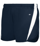 Augusta Sportswear LADIES STRIDE SHORT - Augusta Sportswear 727400 NAVY/WHITE (BA) S