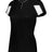 Augusta Sportswear LADIES STRIKER JERSEY 617600 BLACK/WHITE (BA) S