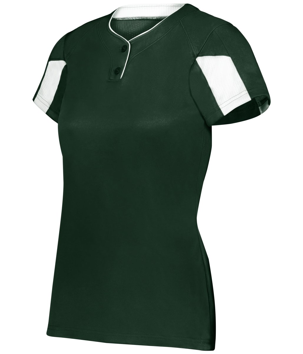 Augusta Sportswear LADIES STRIKER JERSEY 617600 FOREST/WHITE (BA) S