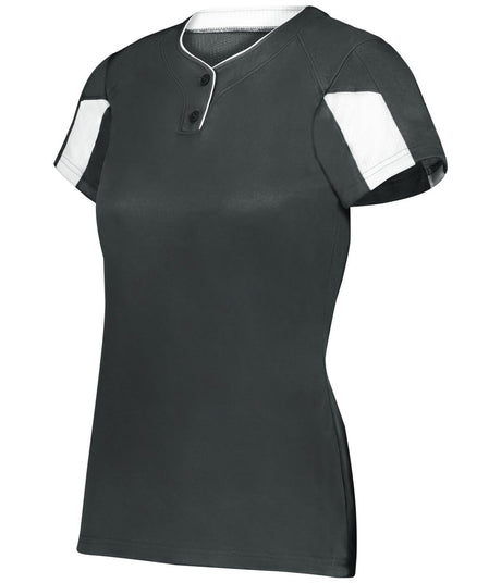 Augusta Sportswear LADIES STRIKER JERSEY 617600 GRAPHITE/WHITE (BA) S