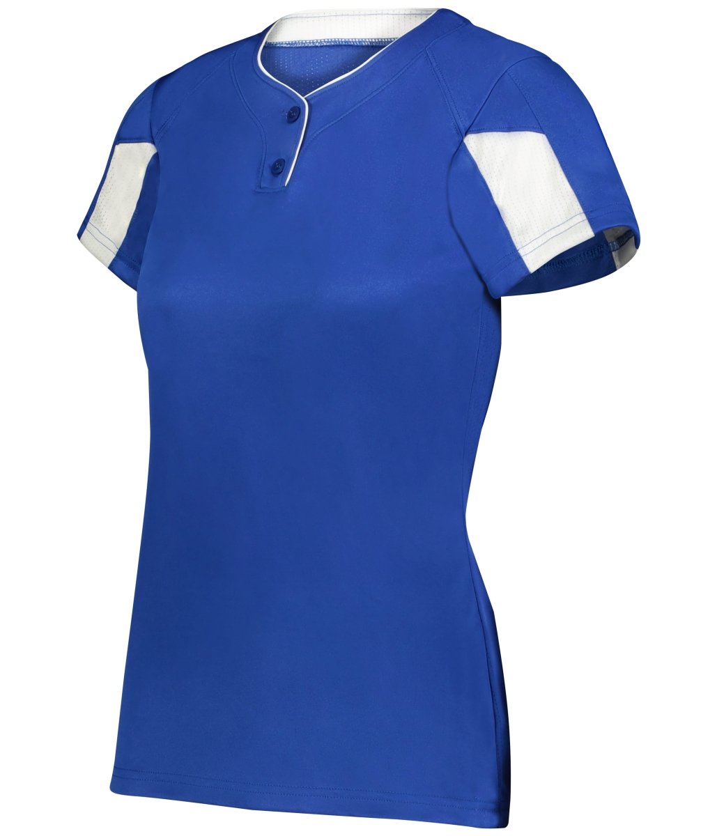 Augusta Sportswear LADIES STRIKER JERSEY 617600 ROYAL/WHITE (BA) S