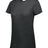 Augusta Sportswear Ladies Tri - Blend Tee 3067 BLACK HEATHER S