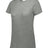 Augusta Sportswear Ladies Tri - Blend Tee 3067 GREY HEATHER S