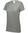 Augusta Sportswear Ladies Tri - Blend Tee 3067 GREY HEATHER S