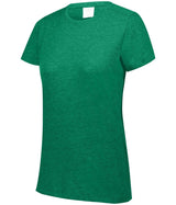 Augusta Sportswear Ladies Tri - Blend Tee 3067 KELLY HEATHER S