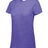 Augusta Sportswear Ladies Tri - Blend Tee 3067 PURPLE HEATHER S