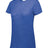 Augusta Sportswear Ladies Tri - Blend Tee 3067 ROYAL HEATHER S