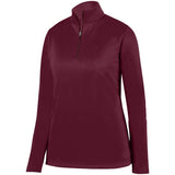 Augusta Sportswear Ladies Wicking Fleece Pullover 5509 MAROON S