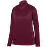 Augusta Sportswear Ladies Wicking Fleece Pullover 5509 MAROON S