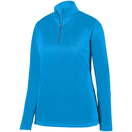 Augusta Sportswear Ladies Wicking Fleece Pullover 5509 POWER BLUE S