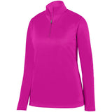 Augusta Sportswear Ladies Wicking Fleece Pullover 5509 POWER PINK S