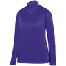 Augusta Sportswear Ladies Wicking Fleece Pullover 5509 PURPLE S