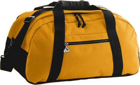 Augusta Sportswear Large Ripstop Duffel Bag 1703 GOLD/BLACK OS