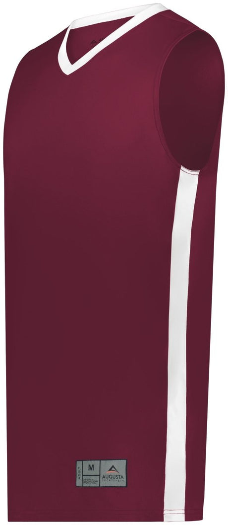 Augusta Sportswear Match - Up Basketball Jersey 6886 MAROON/WHITE S