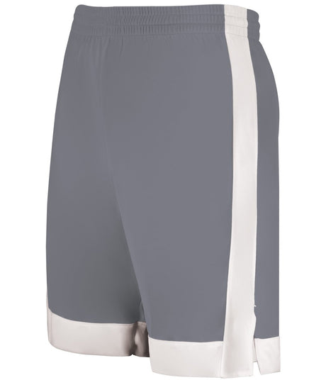 Augusta Sportswear Match - Up Basketball Shorts 6889 GRAPHITE/WHITE S