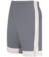 Augusta Sportswear Match - Up Basketball Shorts 6889 GRAPHITE/WHITE S
