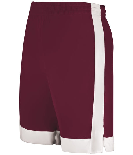 Augusta Sportswear Match - Up Basketball Shorts 6889 MAROON/WHITE S