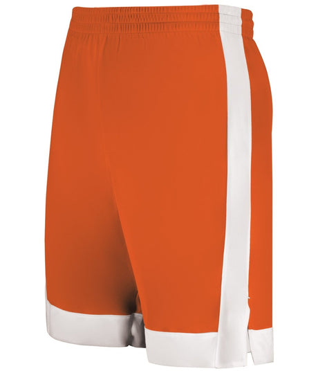 Augusta Sportswear Match - Up Basketball Shorts 6889 ORANGE/WHITE S