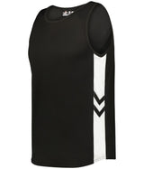 Augusta Sportswear MEDAL TRACK JERSEY - Augusta Sportswear R4LFJA BLACK/WHITE (BA) S
