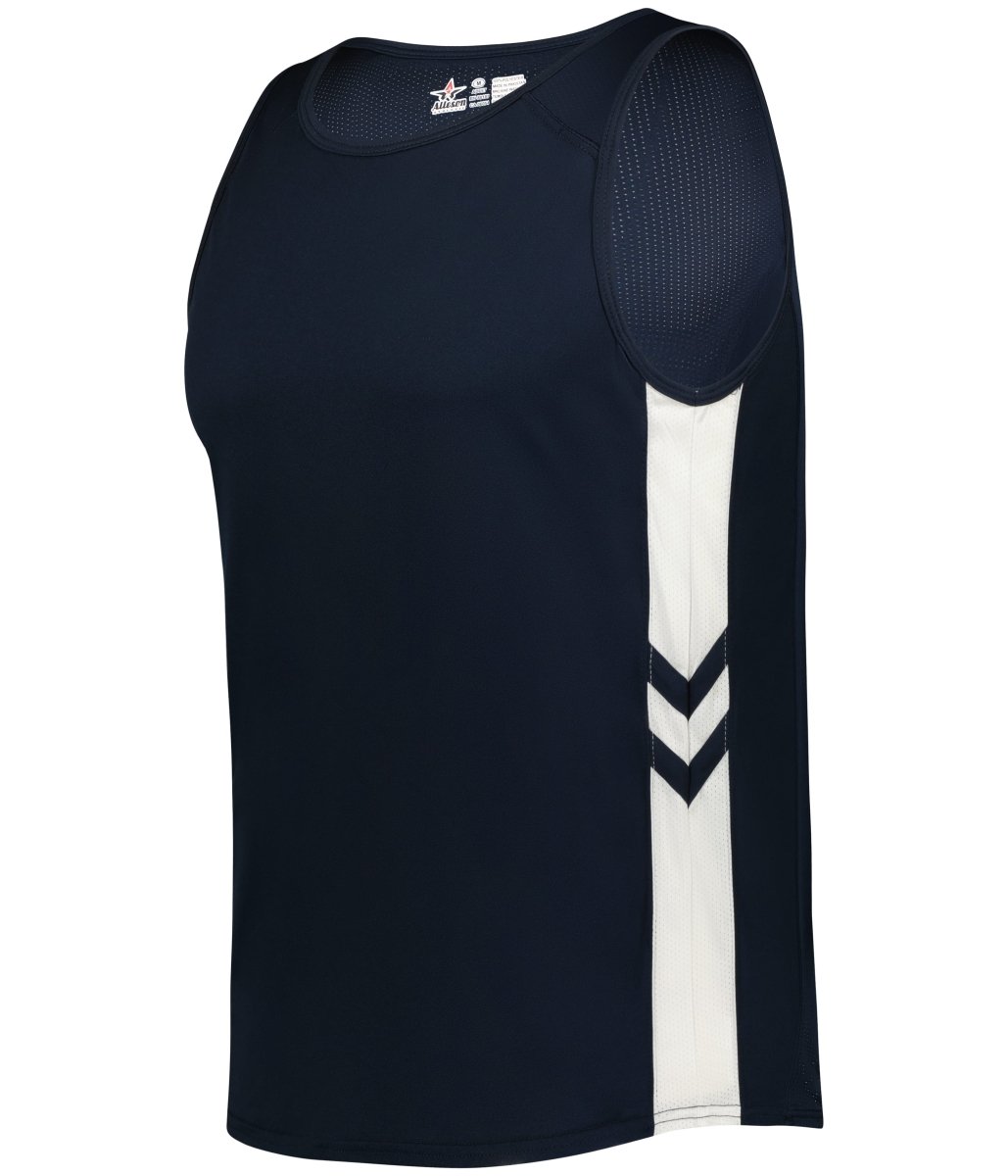 Augusta Sportswear MEDAL TRACK JERSEY - Augusta Sportswear R4LFJA NAVY/WHITE (BA) S
