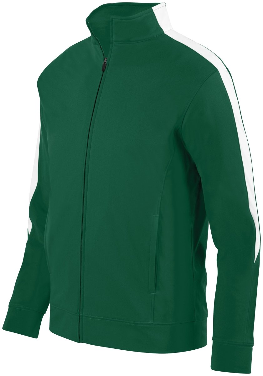 Augusta Sportswear Medalist Jacket 2.0 4395 DARK GREEN/WHITE S