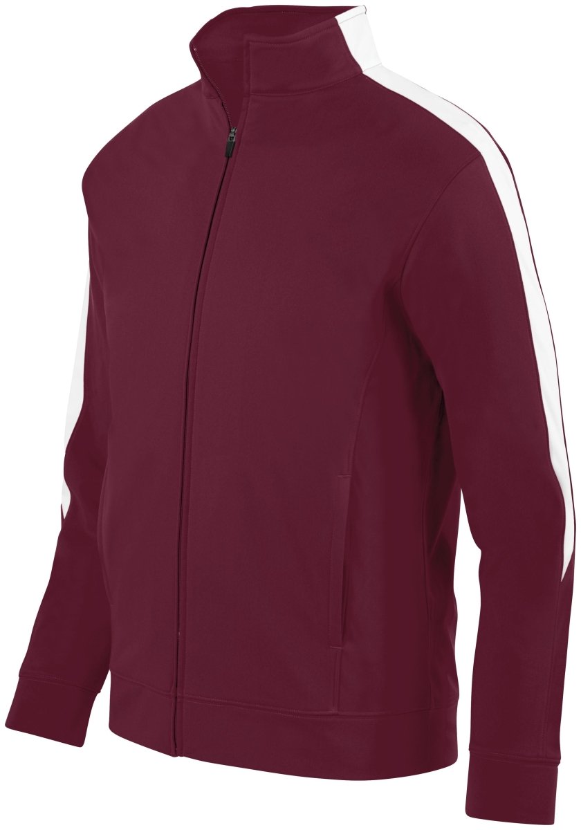 Augusta Sportswear Medalist Jacket 2.0 4395 MAROON/WHITE S