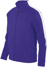 Augusta Sportswear Medalist Jacket 2.0 4395 PURPLE/WHITE S