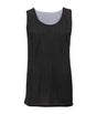 Augusta Sportswear MESH REVERSIBLE BASKETBALL JERSEY - Augusta Sportswear 852900B BLACK/WHITE (BA) S