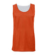 Augusta Sportswear MESH REVERSIBLE BASKETBALL JERSEY - Augusta Sportswear 852900B BT. ORANGE/WHITE (BA) S
