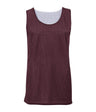 Augusta Sportswear MESH REVERSIBLE BASKETBALL JERSEY - Augusta Sportswear 852900B MAROON/WHITE (BA) S