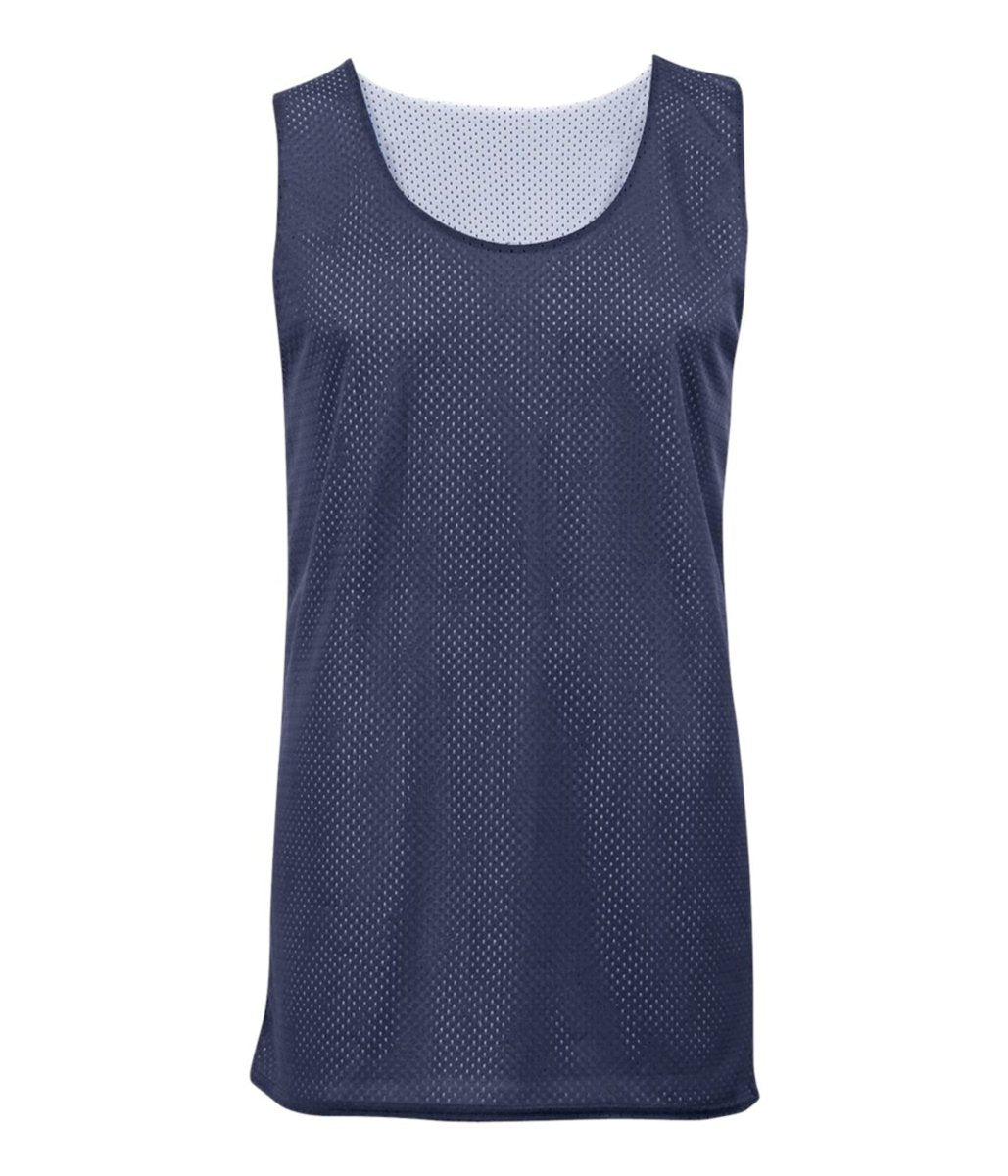 Augusta Sportswear MESH REVERSIBLE BASKETBALL JERSEY - Augusta Sportswear 852900B NAVY/WHITE (BA) S