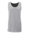 Augusta Sportswear MESH REVERSIBLE BASKETBALL JERSEY - Augusta Sportswear 852900B SILVER/BLACK (BA) S
