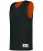 Augusta Sportswear MESH REVERSIBLE PRACTICE BASKETBALL JERSEY 560R BLACK/BT. ORANGE (BA) S