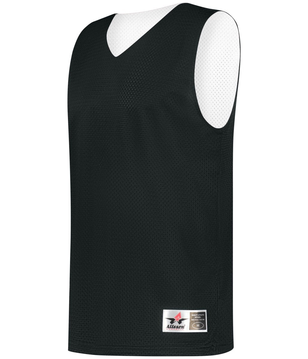 Augusta Sportswear MESH REVERSIBLE PRACTICE BASKETBALL JERSEY 560R BLACK/WHITE (BA) S