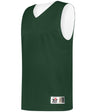 Augusta Sportswear MESH REVERSIBLE PRACTICE BASKETBALL JERSEY 560R FOREST/WHITE (BA) S