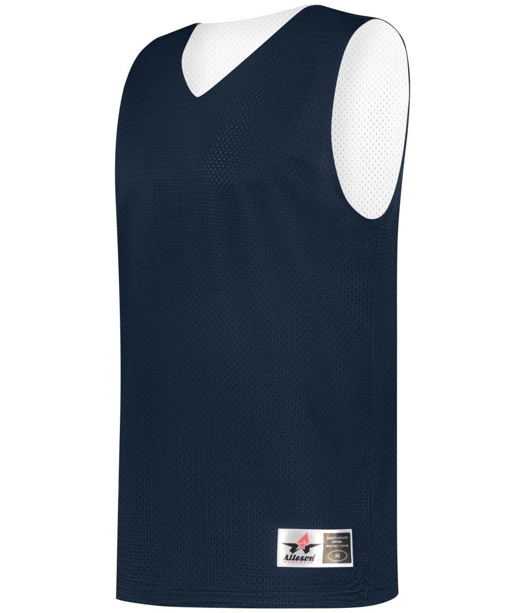 Augusta Sportswear MESH REVERSIBLE PRACTICE BASKETBALL JERSEY 560R NAVY/WHITE (BA) S