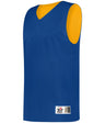 Augusta Sportswear MESH REVERSIBLE PRACTICE BASKETBALL JERSEY 560R ROYAL/GOLD (BA) S