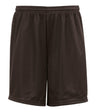 Augusta Sportswear MESH/TRICOT 7 - INCH ISEAM SHORTS - Augusta Sportswear 720700 BROWN S