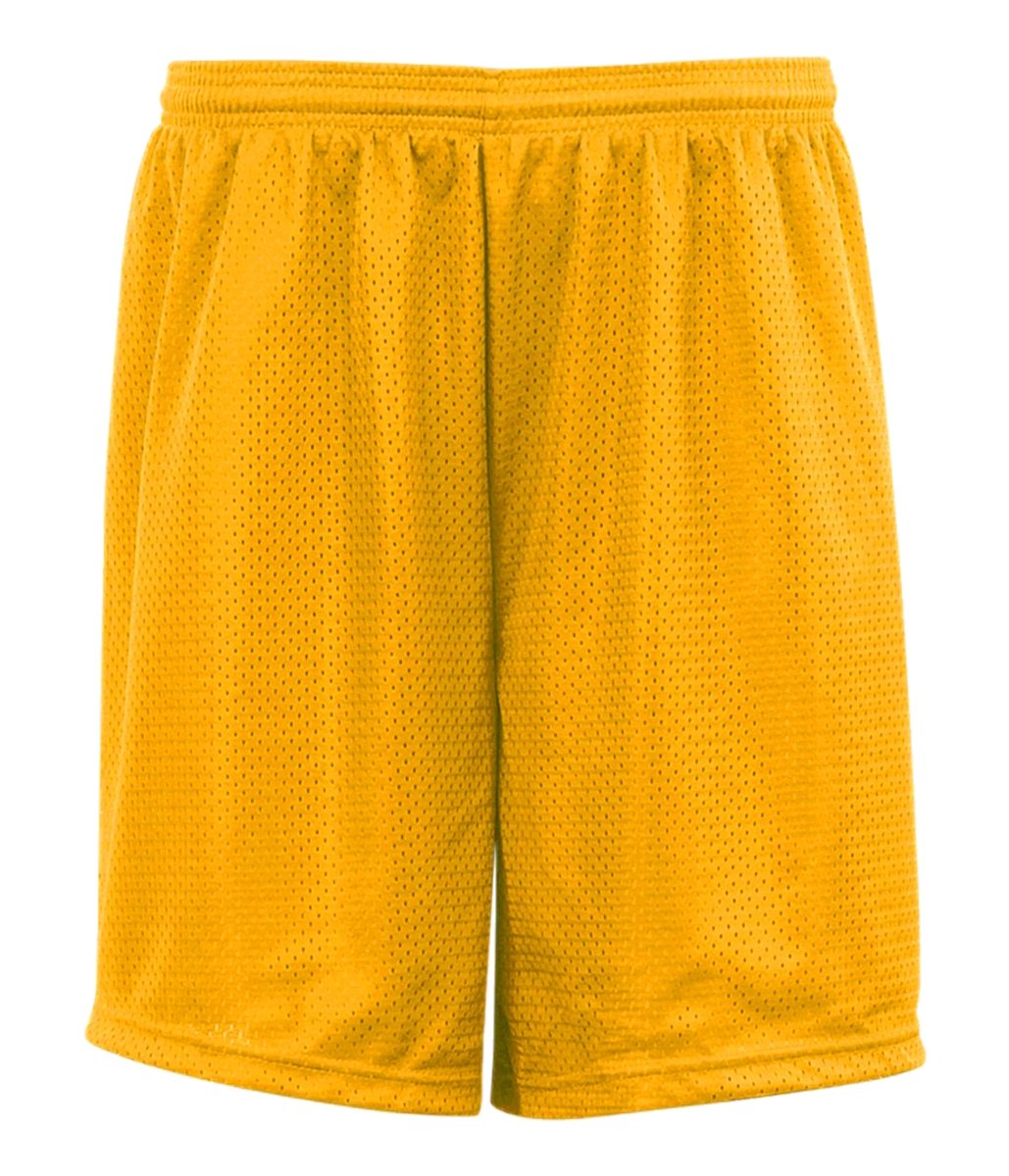 Augusta Sportswear MESH/TRICOT 7 - INCH ISEAM SHORTS - Augusta Sportswear 720700 GOLD S