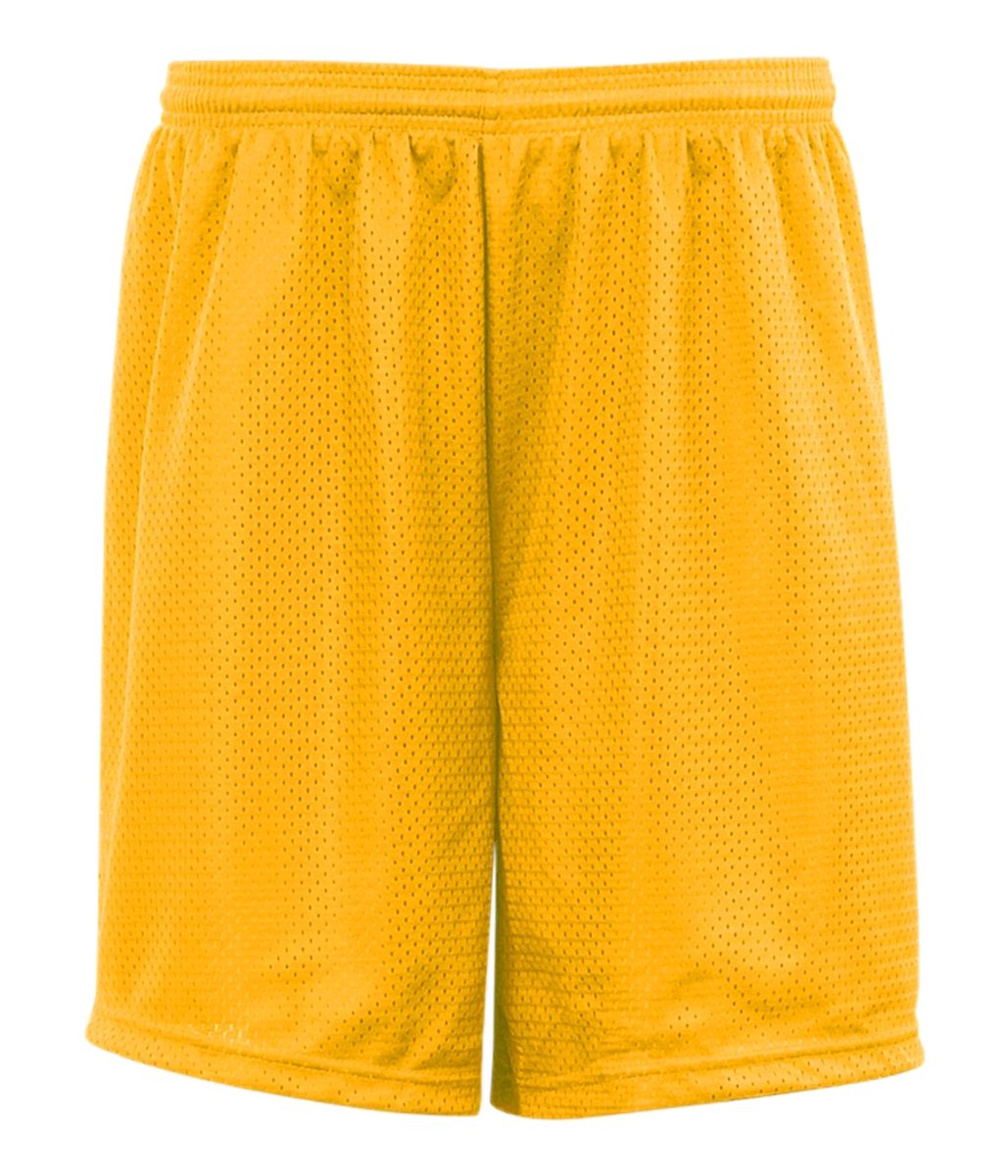 Augusta Sportswear MESH/TRICOT 9 - INCH ISEAM SHORTS - Augusta Sportswear 720900 GOLD S