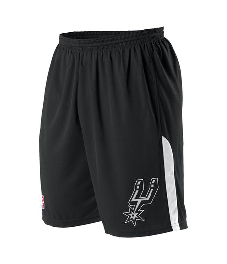 Augusta Sportswear NBA LOGO'D SHORTS - Augusta Sportswear A205LA NBA BK/WHITE/SA SPURS S