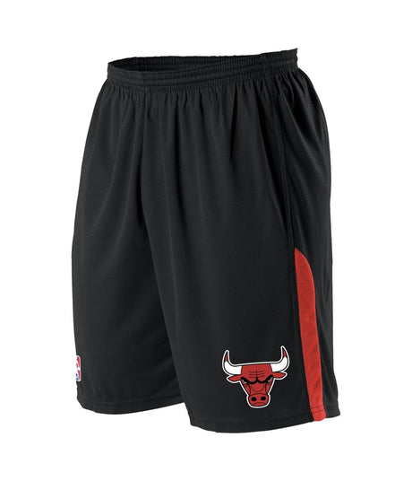 Augusta Sportswear NBA LOGO'D SHORTS - Augusta Sportswear A205LA NBA BLACK/RED/CHICAGO BULLS S