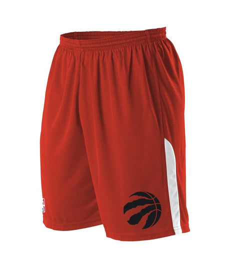 Augusta Sportswear NBA LOGO'D SHORTS - Augusta Sportswear A205LA NBA RED/WHITE/TO RAPTORS S